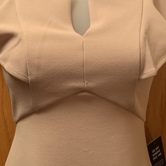 Express Blush Pink Dress Sleeveless V-Neck XXSP. NWT - Picture 4 of 9